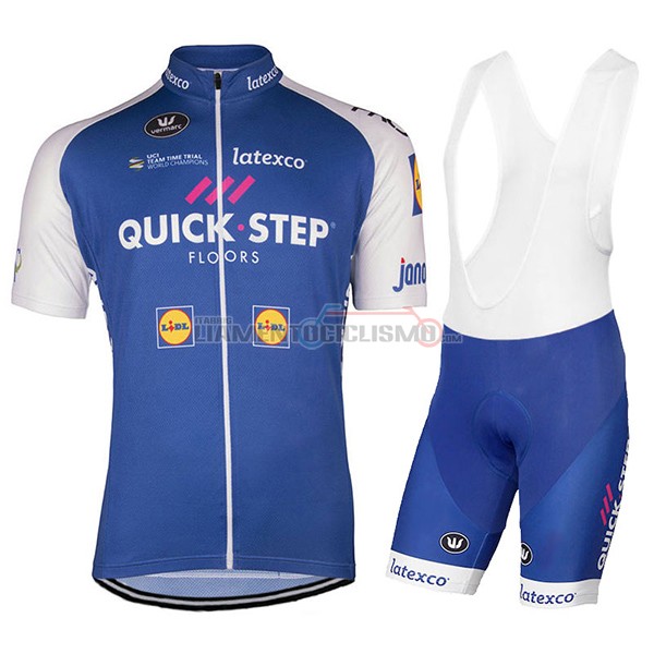 Abbigliamento Ciclismo Quick Step Floors viola